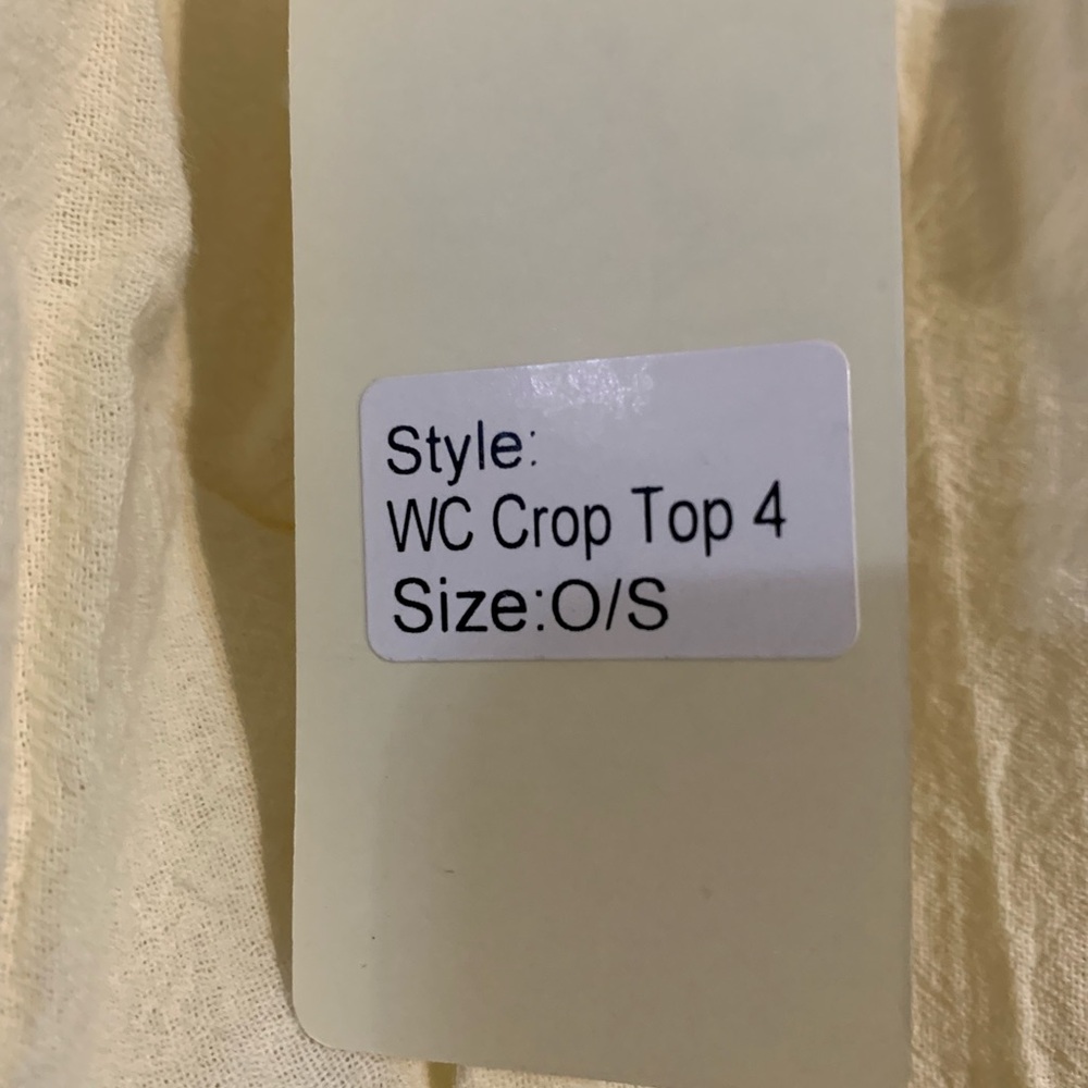 Jaded Gypsy WC Crop Top 4, One Size - Picture 5 of 6